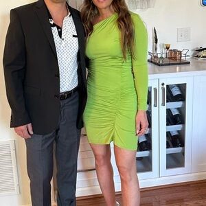 Atlein‎ Collective One Shoulder Dress - Size XS